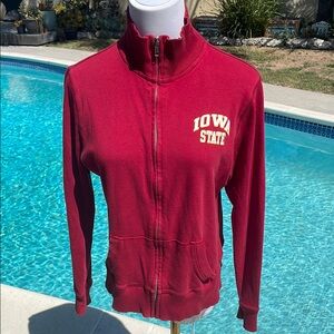 Iowa State Red Zip-Up Jacket